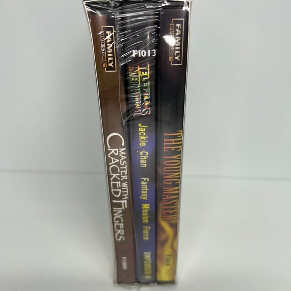 Jackie Chan Classic 3 DVD Set Young Master Fantasy Mission Force Cracked Fingers - Picture 4 of 5